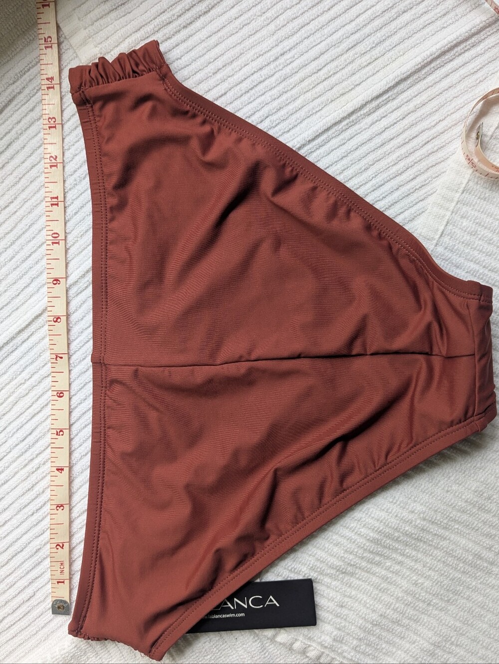 La Blanca 3-Piece Bikini Set in Cinnamon color - Picture 6 of 12